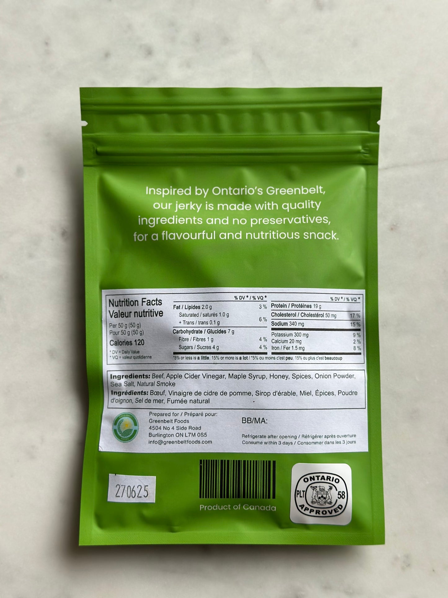 Beef Jerky (Pasture Raised)